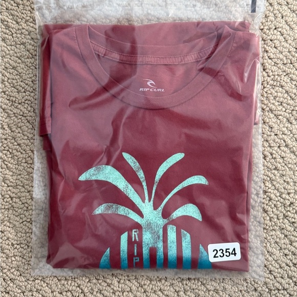 RIP CURL Aloha Pineapple Tropical Tee Shirt Standard Fit Men L Large - Picture 5 of 5